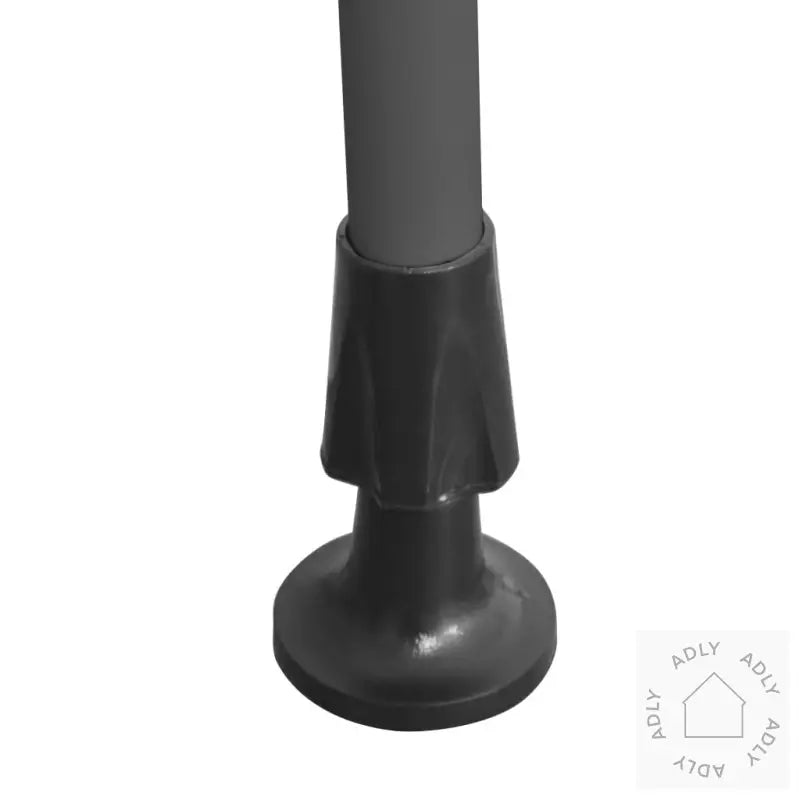 Manuell Uttrekkbar Markise Med Led 100 Cm Blå Og Hvit