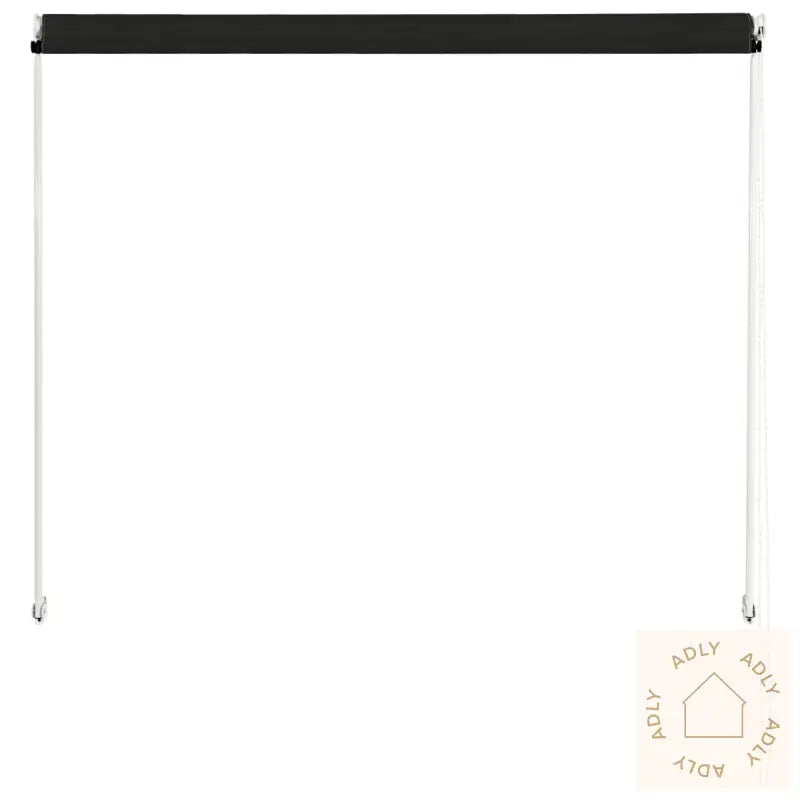 Uttrekkbar Markise 150 X 150 Cm Antrasitt