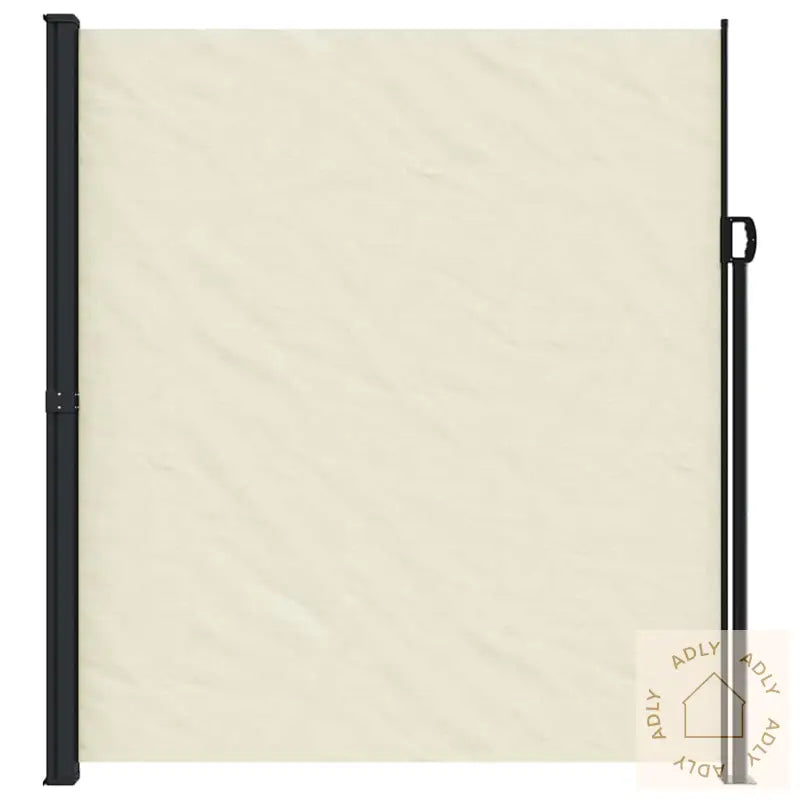 Uttrekkbar Sidemarkise 220X600 Cm Kremhvit