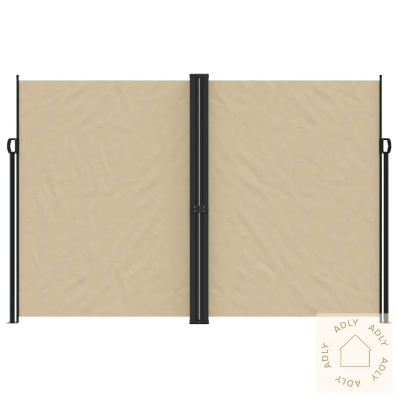 Uttrekkbar Sidemarkise 220X1200 Cm Beige