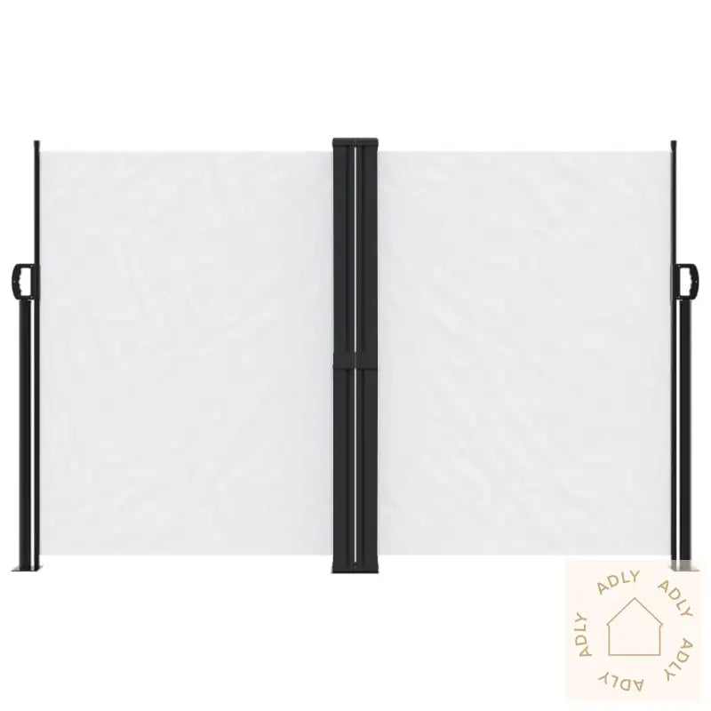 Uttrekkbar Sidemarkise Hvit 160X1000 Cm