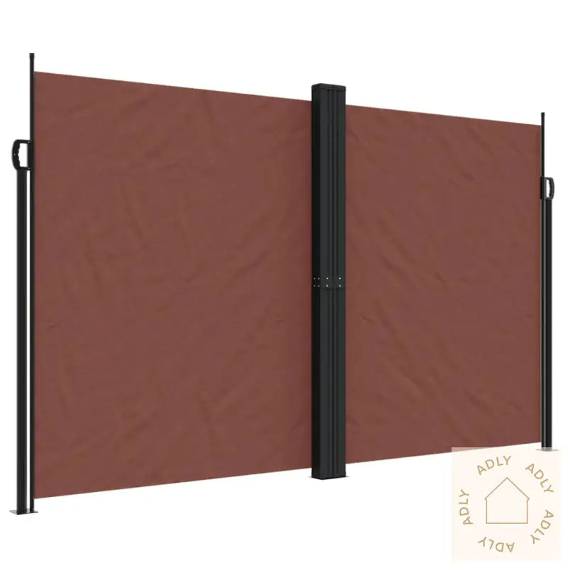 Uttrekkbar Sidemarkise 200X1200 Cm Brun