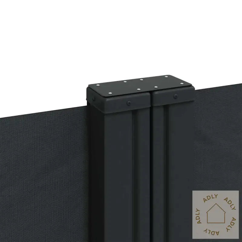 Uttrekkbar Sidemarkise 180X600 Cm Svart