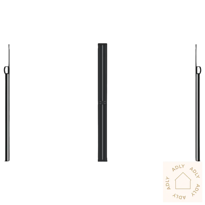 Uttrekkbar sidemarkise for hagemøbler og uterom, perfekt til møbler til hjemmet