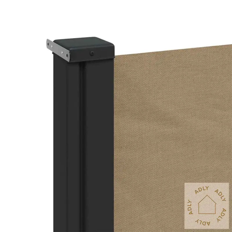 Uttrekkbar Sidemarkise Gråbrun 200X600 Cm