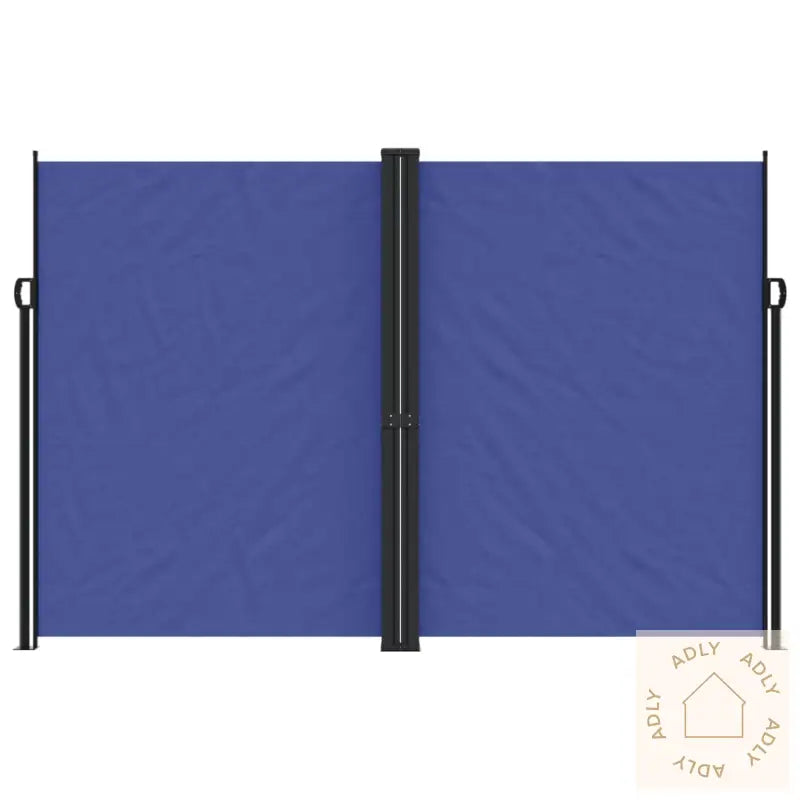 Uttrekkbar Sidemarkise Blå 220X1200 Cm