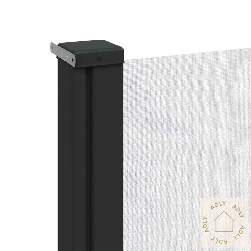 Uttrekkbar Sidemarkise Hvit 180X600 Cm