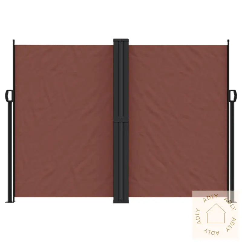 Uttrekkbar Sidemarkise 180X1200 Cm Brun