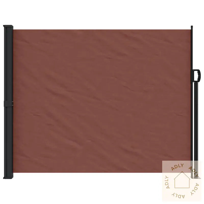 Uttrekkbar Sidemarkise Brun 160X300 Cm