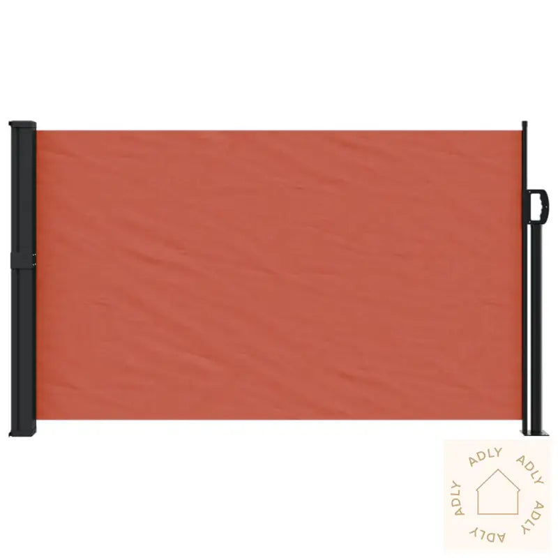Uttrekkbar Sidemarkise Terrakotta 120X600 Cm