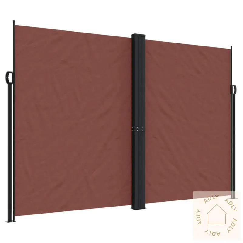 Uttrekkbar Sidemarkise 220X600 Cm Brun