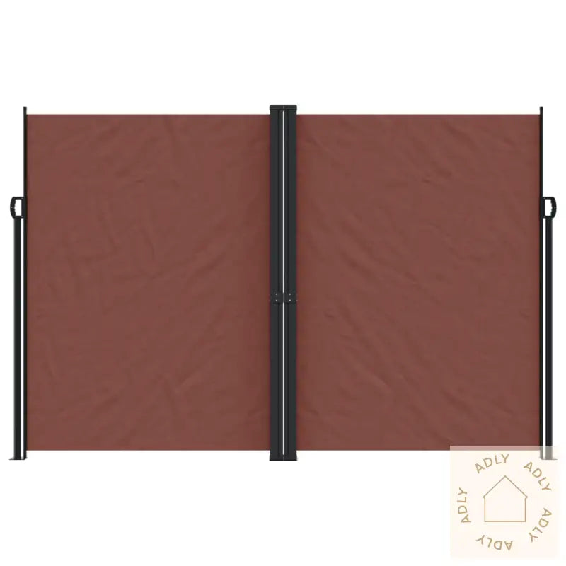 Uttrekkbar Sidemarkise 220X1200 Cm Brun