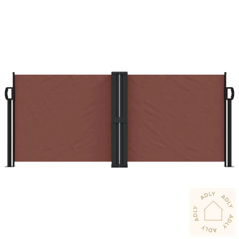 Uttrekkbar Sidemarkise 100X1000 Cm Brun