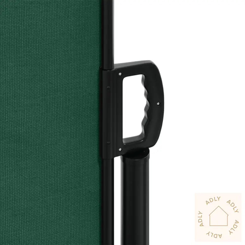 Uttrekkbar Sidemarkise 100X600 Cm Mørkegrønn