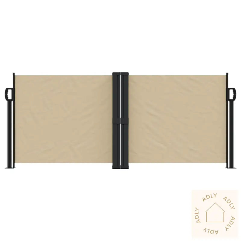 Uttrekkbar Sidemarkise 100X600 Cm Beige