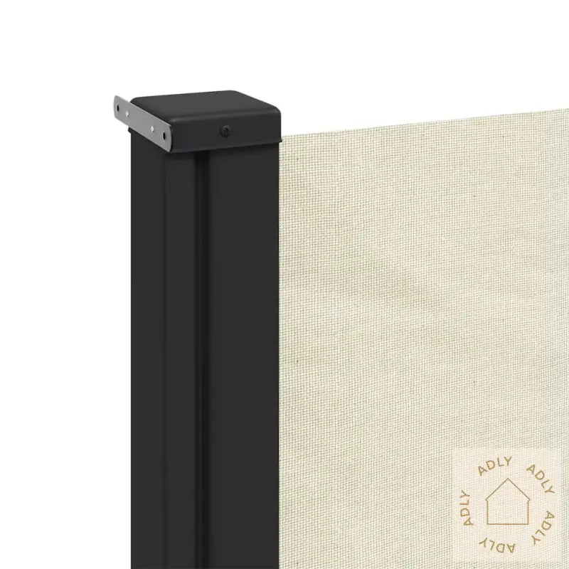 Uttrekkbar Sidemarkise Kremhvit 180X300 Cm