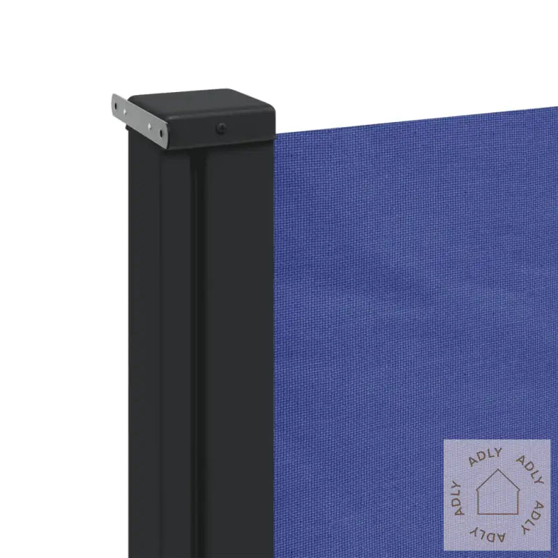 Uttrekkbar Sidemarkise 120X600 Cm Blå