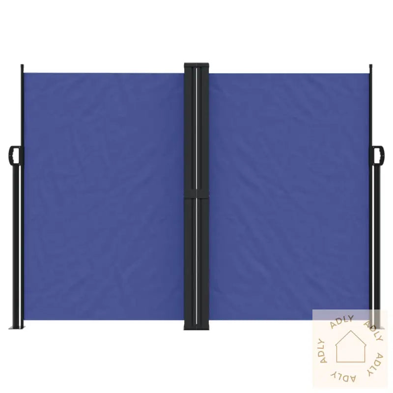 Uttrekkbar Sidemarkise 180X1000 Cm Blå