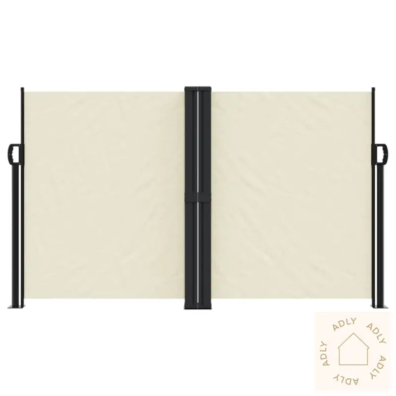 Uttrekkbar Sidemarkise 140X1000 Cm Kremhvit