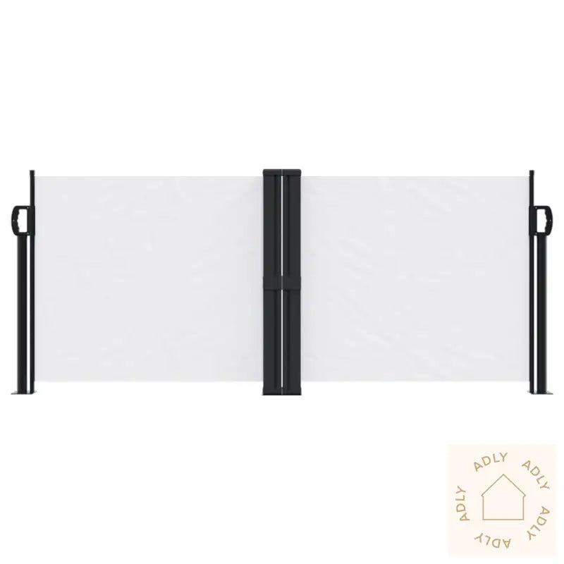 Uttrekkbar Sidemarkise 100X600 Cm Hvit