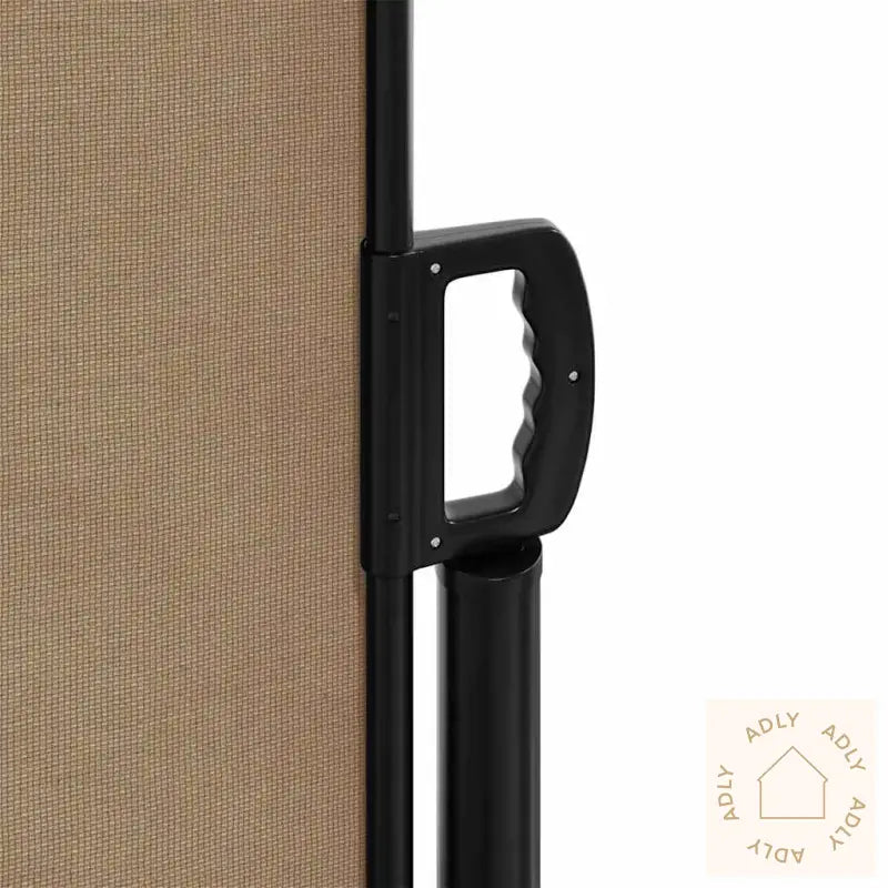 Uttrekkbar Sidemarkise Gråbrun 120X600 Cm