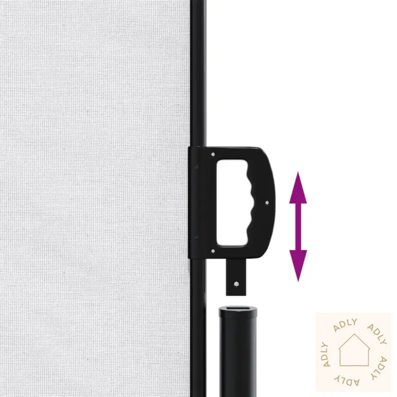 Uttrekkbar Sidemarkise 100X600 Cm Hvit