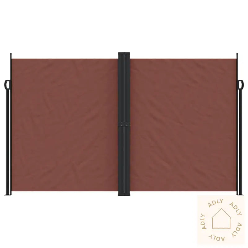 Uttrekkbar Sidemarkise 200X1000 Cm Brun