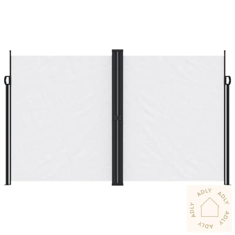 Uttrekkbar Sidemarkise 200X1000 Cm Hvit