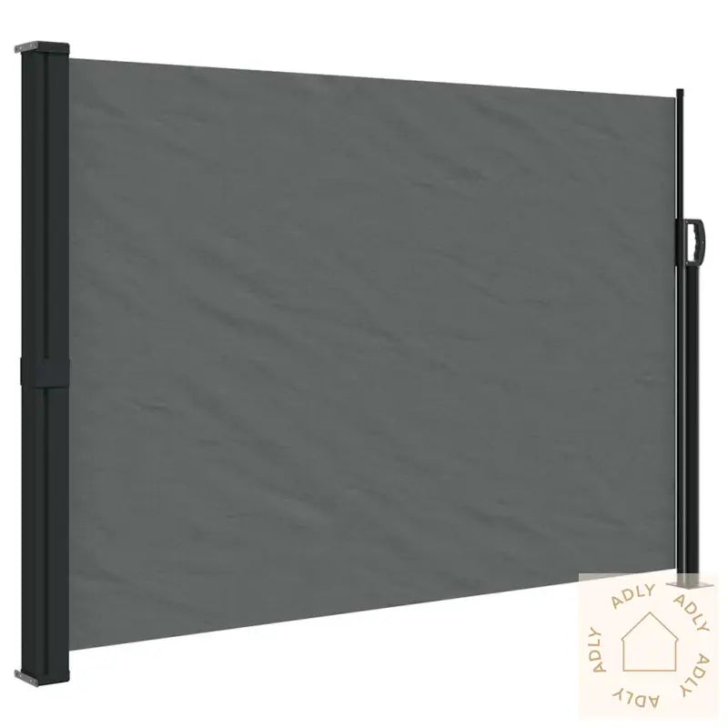 Uttrekkbar Sidemarkise Antrasitt 140X300 Cm