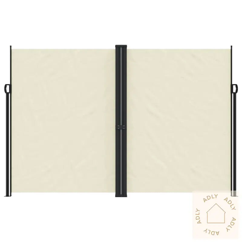 Uttrekkbar Sidemarkise 220X1000 Cm Kremhvit
