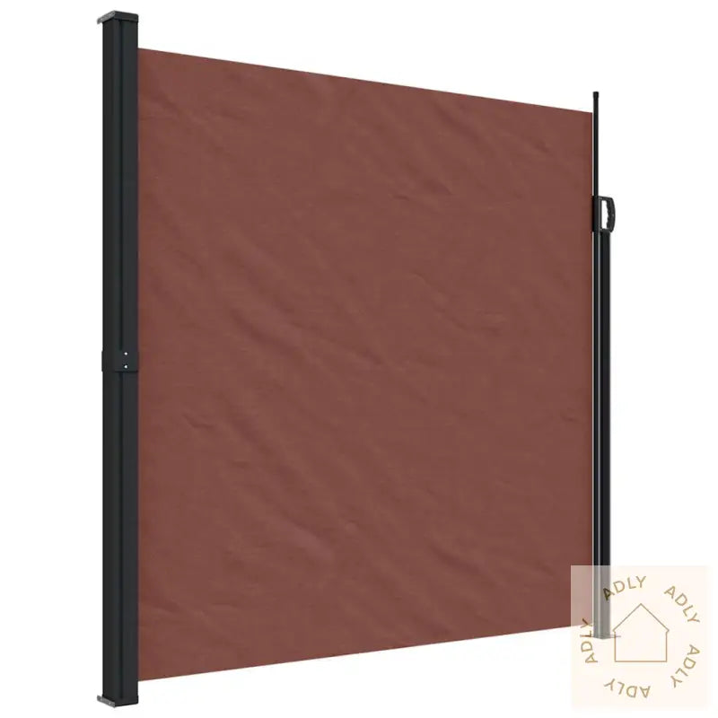 Uttrekkbar Sidemarkise Brun 200X300 Cm