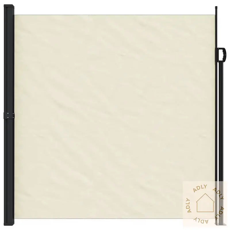 Uttrekkbar Sidemarkise 200X600 Cm Kremhvit