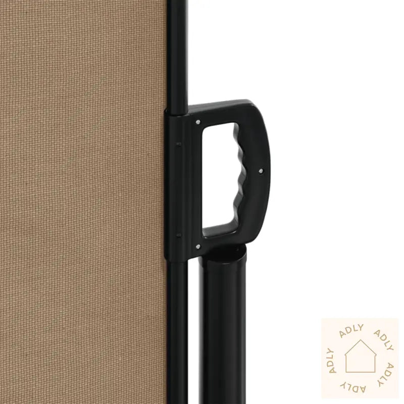 Uttrekkbar Sidemarkise Gråbrun 120X600 Cm