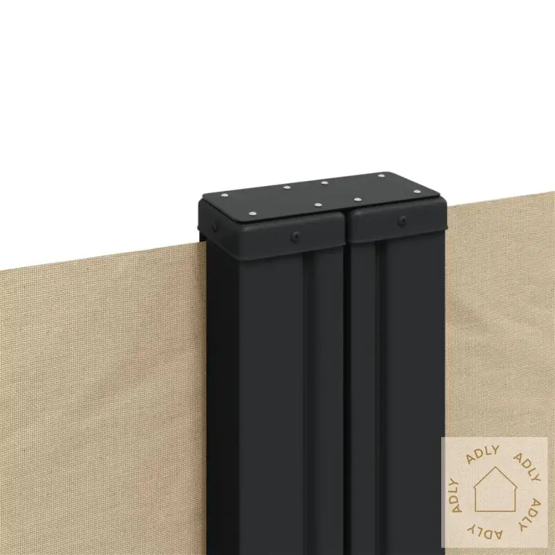 Uttrekkbar Sidemarkise Beige 120X600 Cm