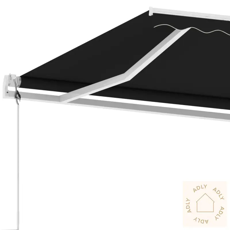 Frittstående Automatisk Markise 600X350 Cm Antrasitt