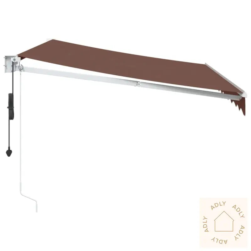 Automatisk Uttrekkbar Markise Burgunder 300X250 Cm