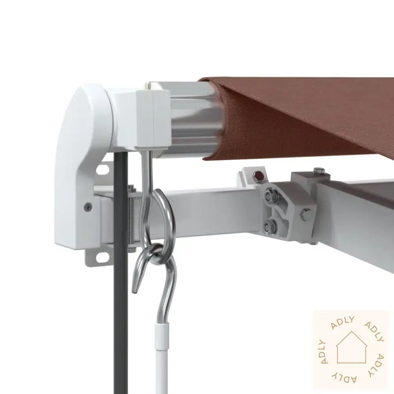 Automatisk Uttrekkbar Markise Brun 500X300 Cm