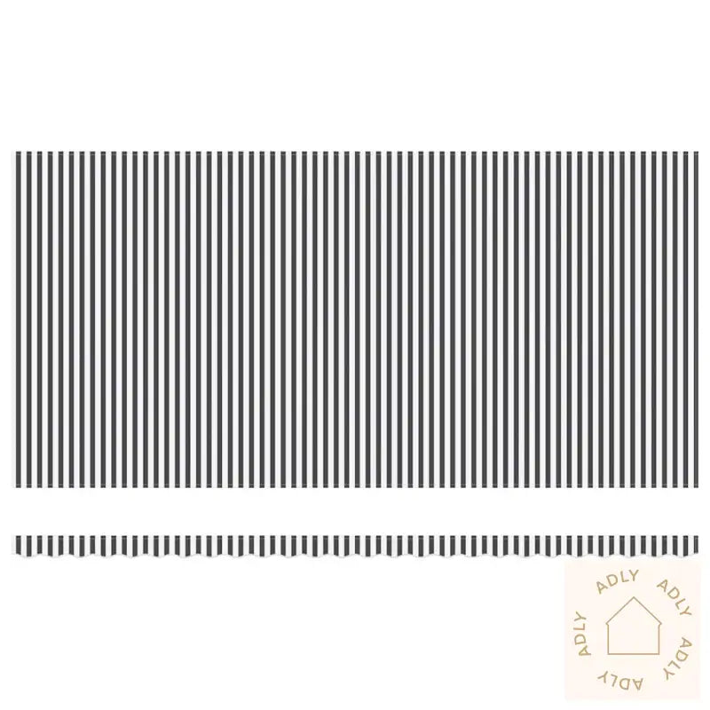 Manuell Uttrekkbar Markise Antrasitt Og Hvit 600X300 Cm
