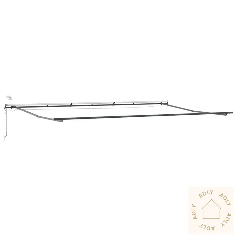 Automatisk Uttrekkbar Markise Med Led Burgunder 600X300 Cm