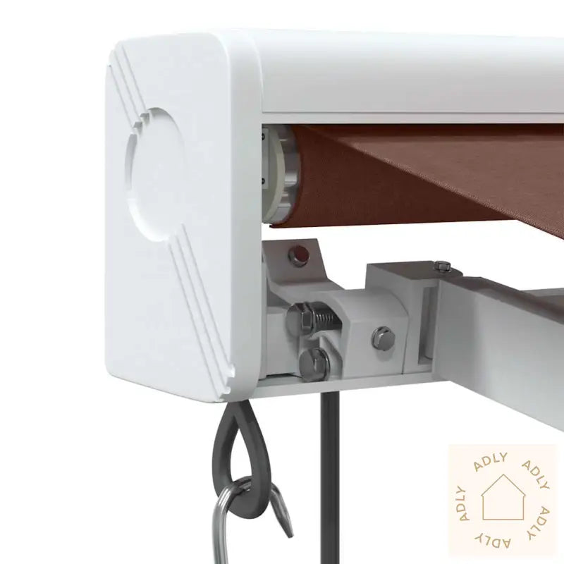 Automatisk Uttrekkbar Markise Burgunder 300X250 Cm