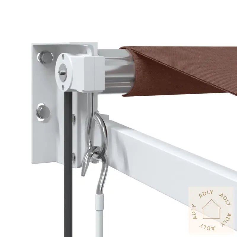 Automatisk Uttrekkbar Markise Burgunder 300X250 Cm