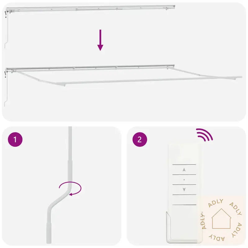 Automatisk Uttrekkbar Markise Burgunder 600X300 Cm