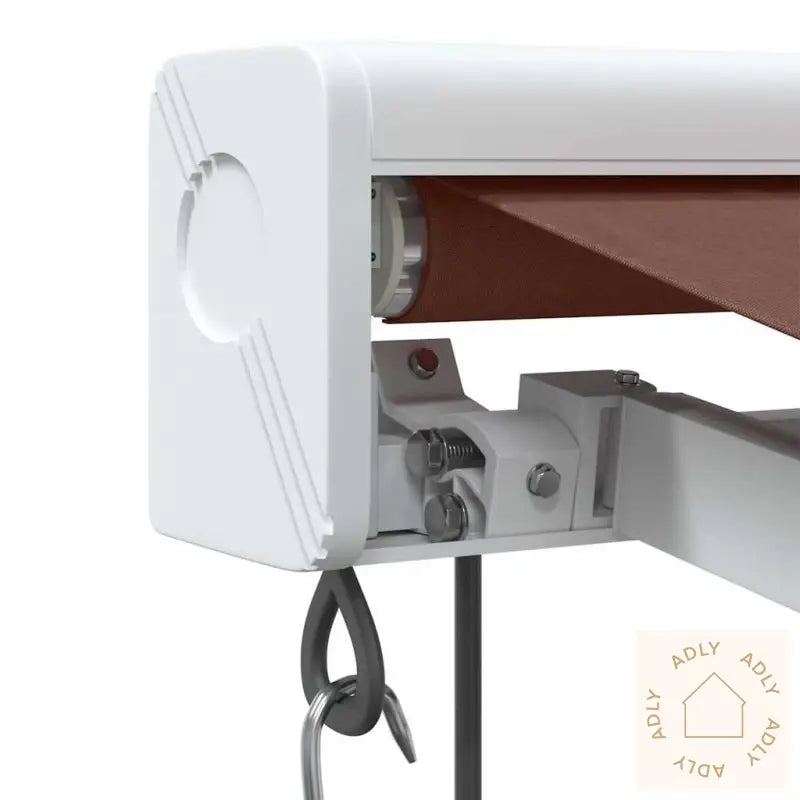Automatisk Uttrekkbar Markise Brun 350X250 Cm