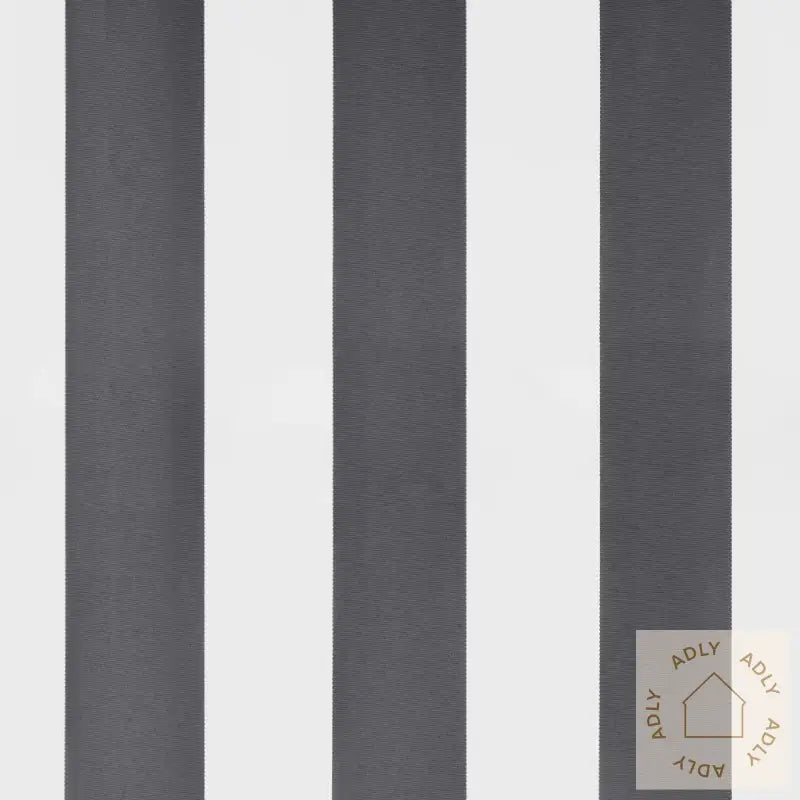 Manuell Uttrekkbar Markise Med Led Antrasitt Og Hvit 500X300 Cm