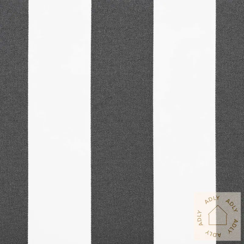 Manuell Uttrekkbar Markise Antrasitt Og Hvit 600X300 Cm