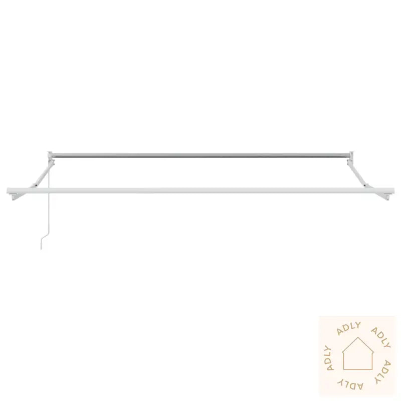 Manuell Uttrekkbar Markise Burgunder 300X250 Cm