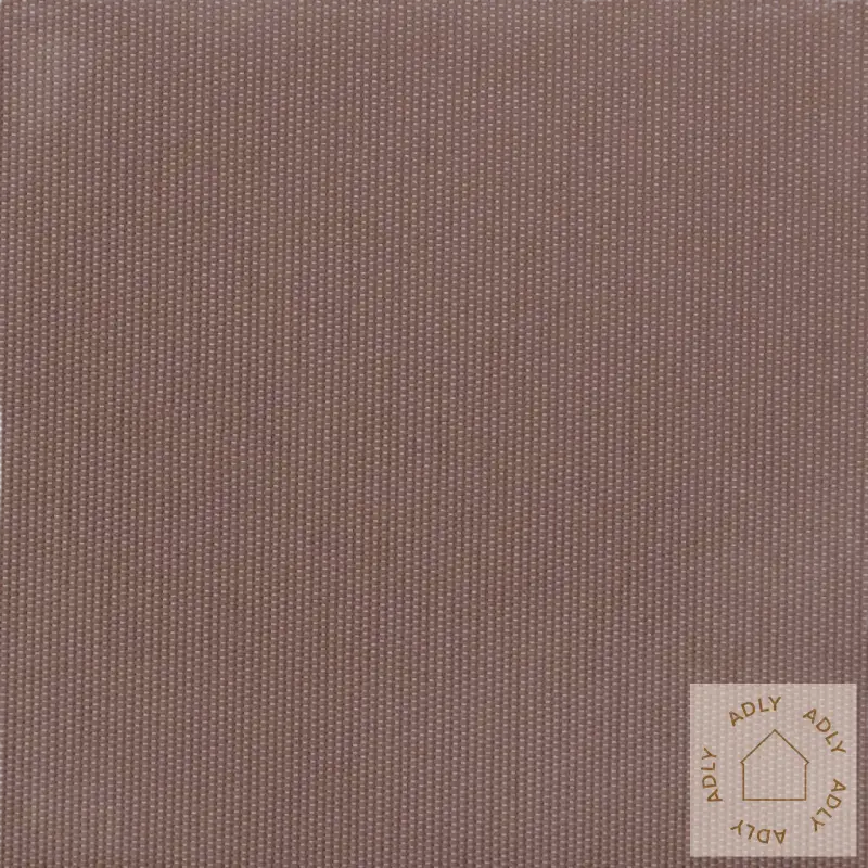 Brown woven fabric på uttrekkbare markisen i pulverlakkert aluminium med LED-lys
