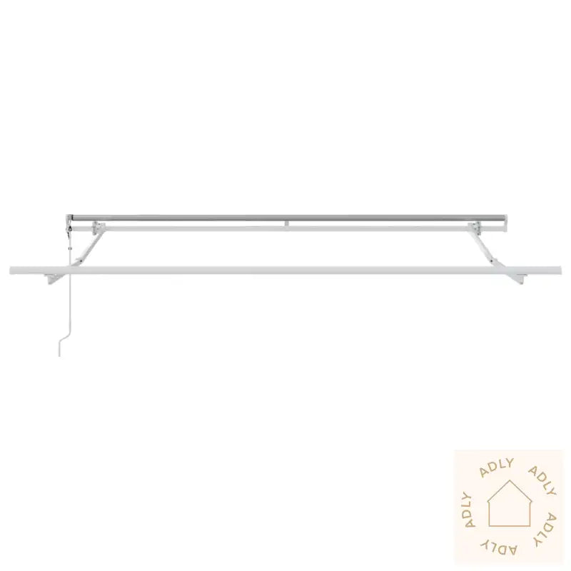 Automatisk Uttrekkbar Markise Med Led Burgunder 300X250 Cm
