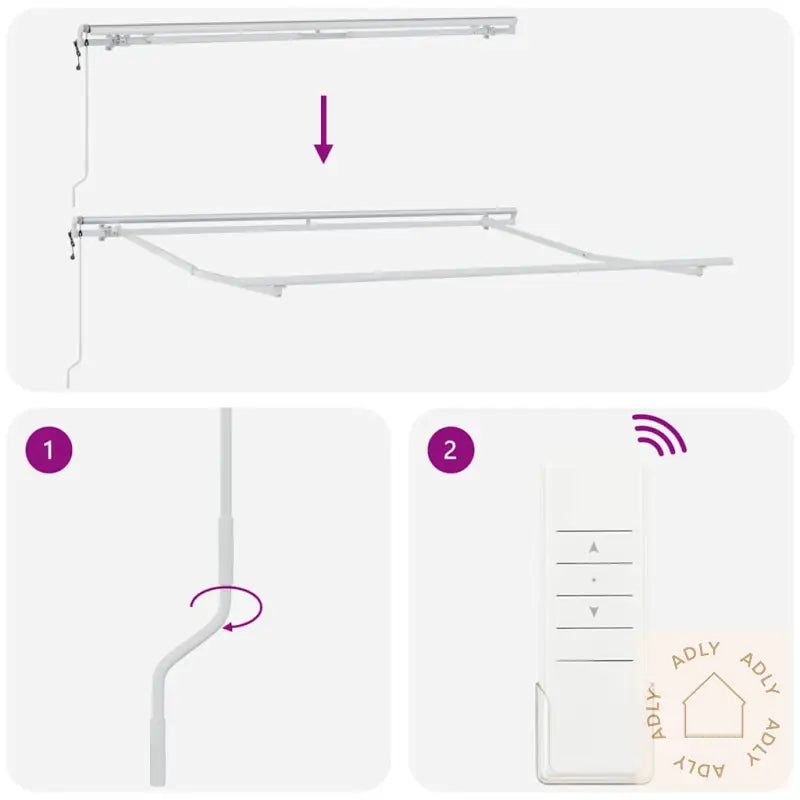 Automatisk Uttrekkbar Markise Med Led Burgunder 300X250 Cm