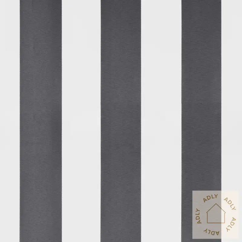 Manuell Uttrekkbar Markise Med Led Antrasitt Og Hvit 450X350 Cm